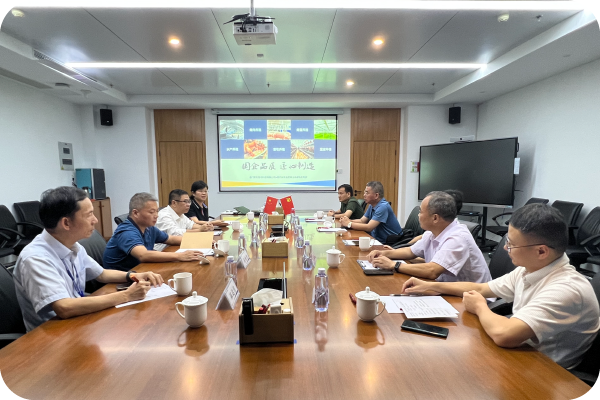 省農業(yè)農村廳領導蒞臨勢拓智動調研指導